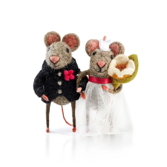 Bride and Groom Mice